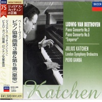 Decca Japan The Art of Katchen : Katchen - Beethoven Concertos 3 & 5